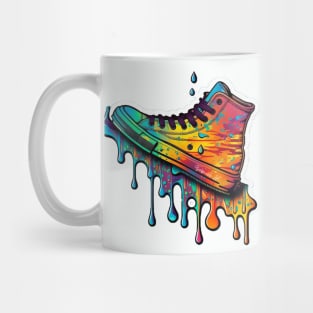 Colorful melting Sneaker design #1 Mug